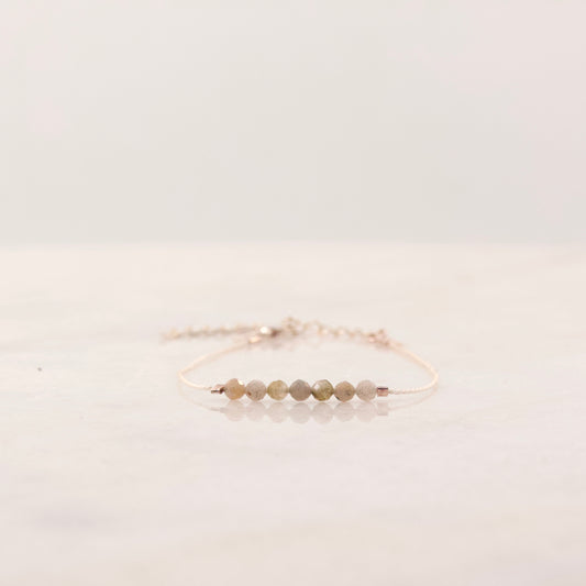 Razzle Dazzle Labradorite Thread Bracelet