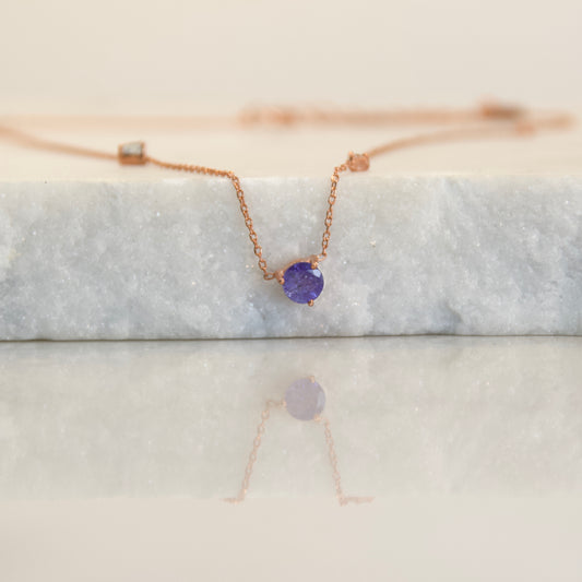 All That Glitters Tanzanite Necklace